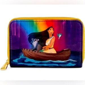 Loungefly x Disney Pocahontas Just Around The River Zip Around Wallet